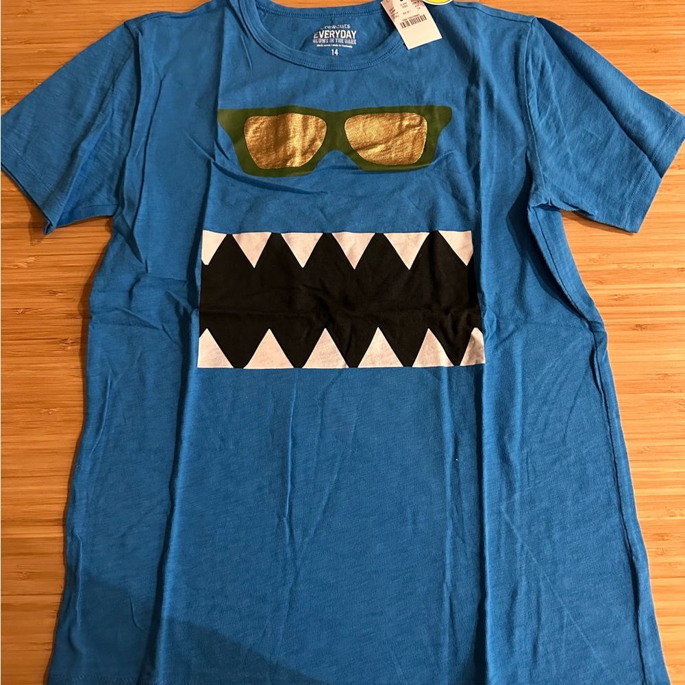 NWT Crewcuts Glows in the Dark T-shirt